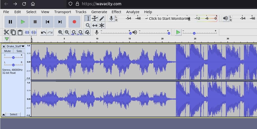 Audacity web version