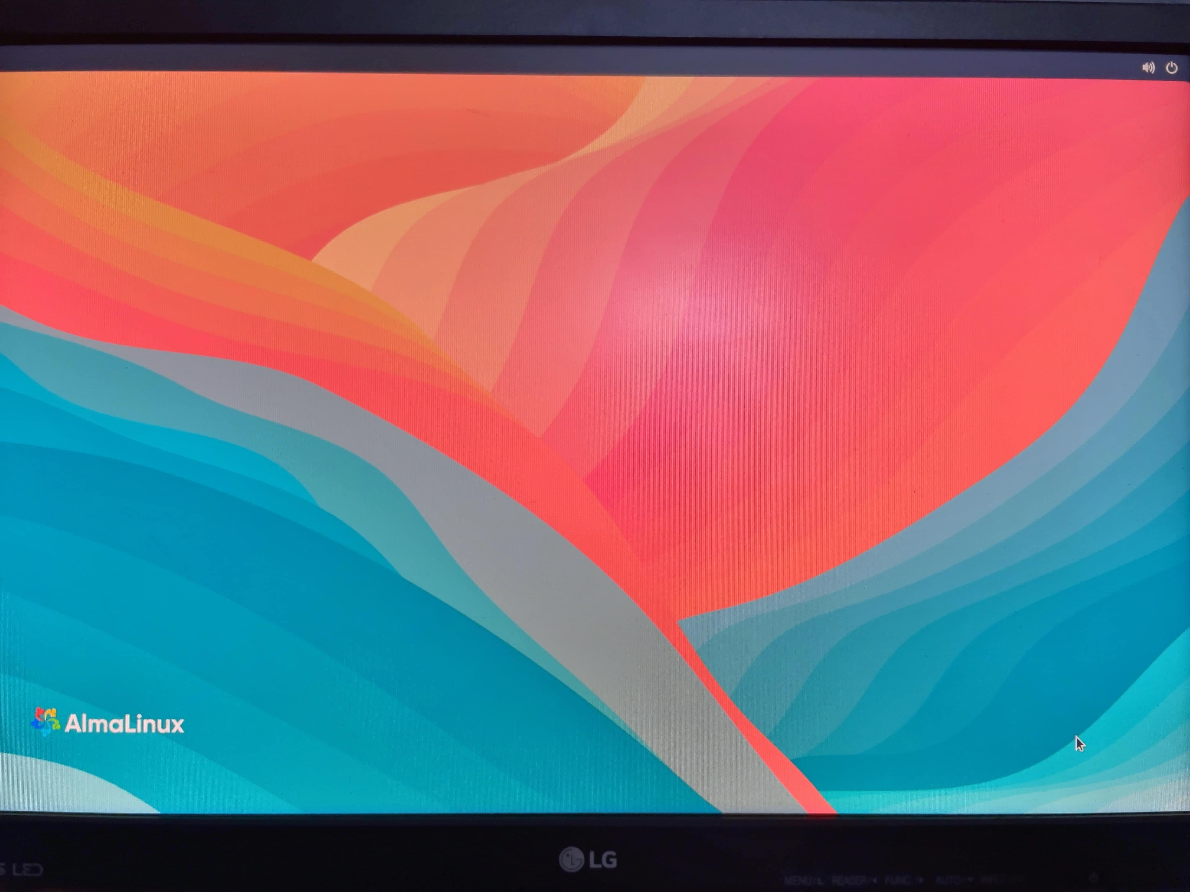almalinux desktop oct2022