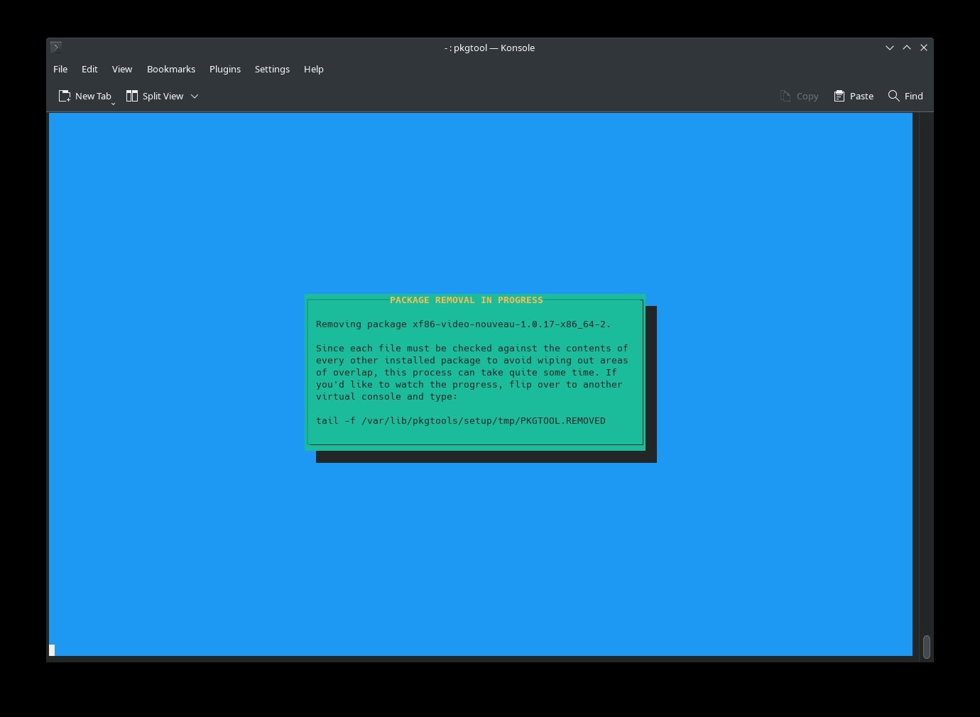 using slackpkg to remove un needed packages