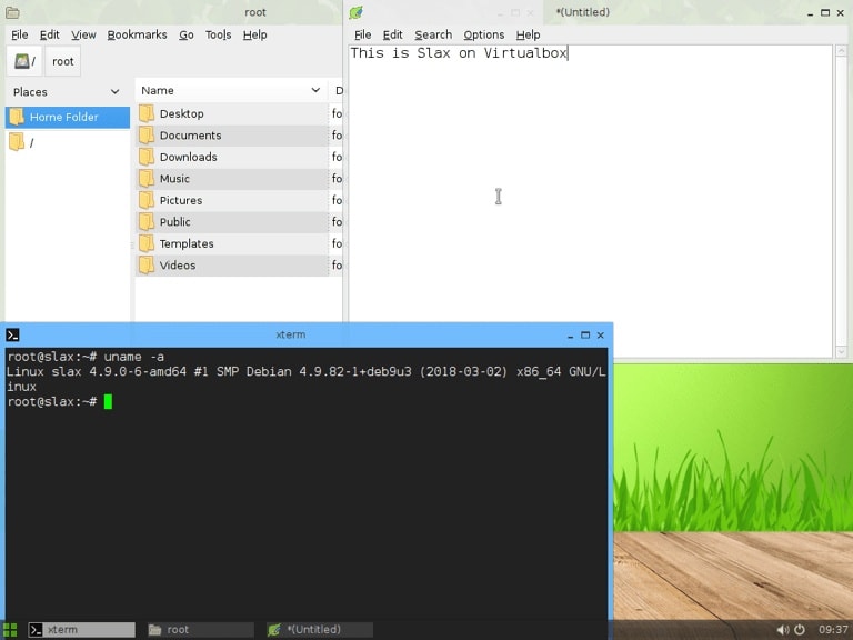 Slax Linux, for of Slackware