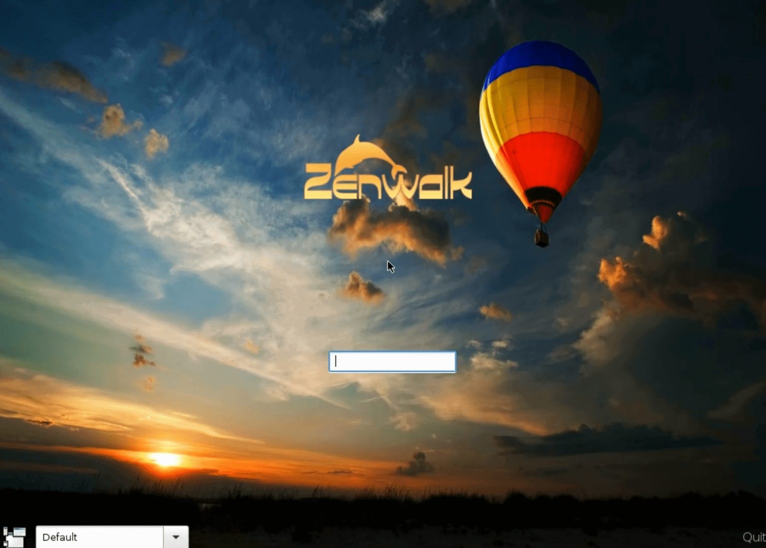 ZenWalk Linux desktop ZenWalk is a fork of slackware linux