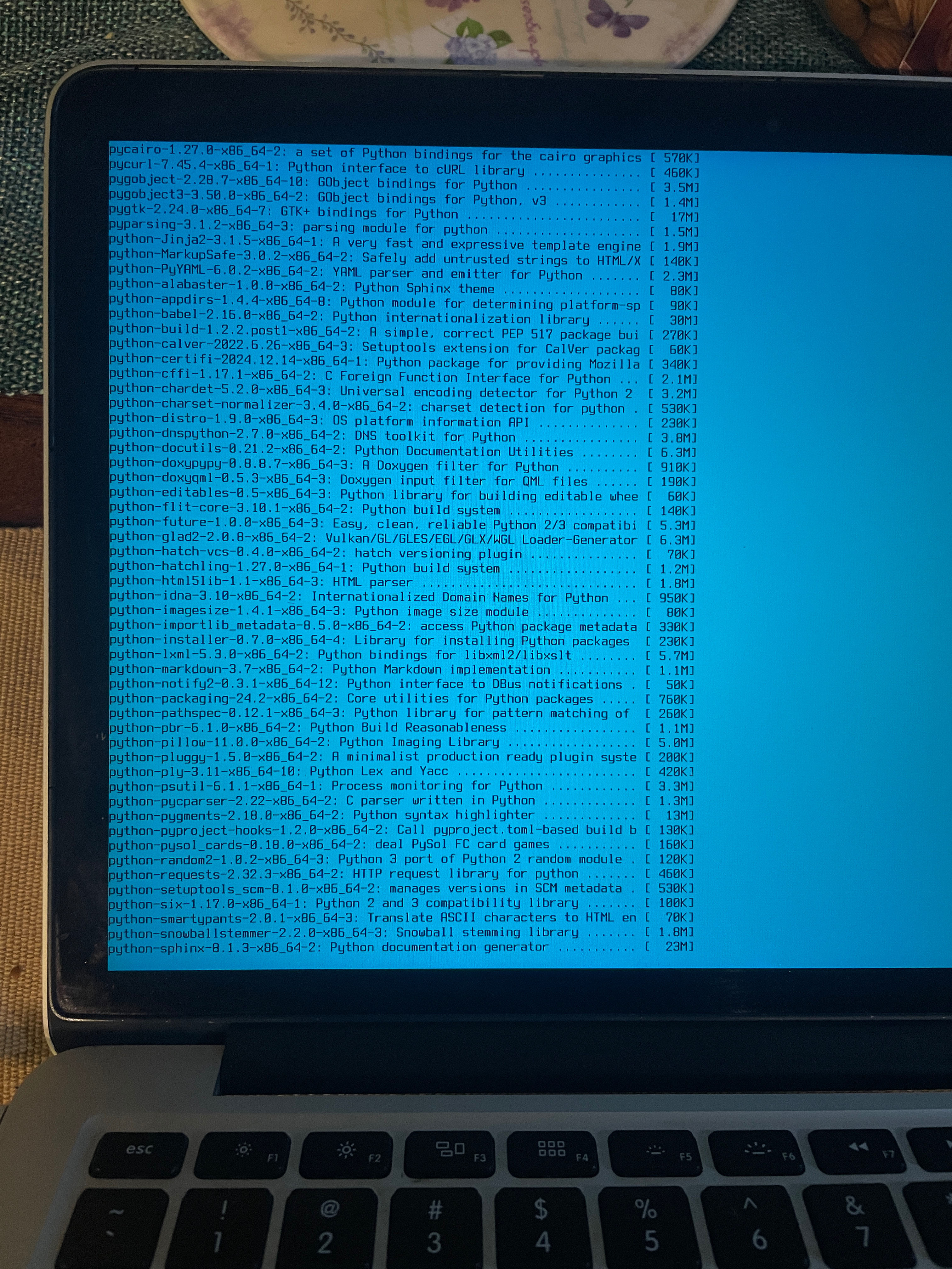 MacBook Pro Retina 2012 installation of Slackware