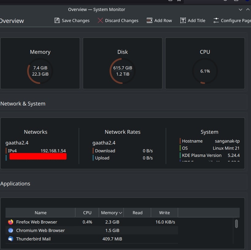 KDE Plasma: Lenovo Thinkpad AMD Ryzen Laptop