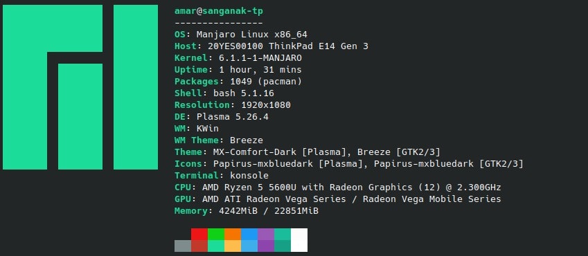 Resource use: Lenovo Thinkpad AMD Ryzen Laptop