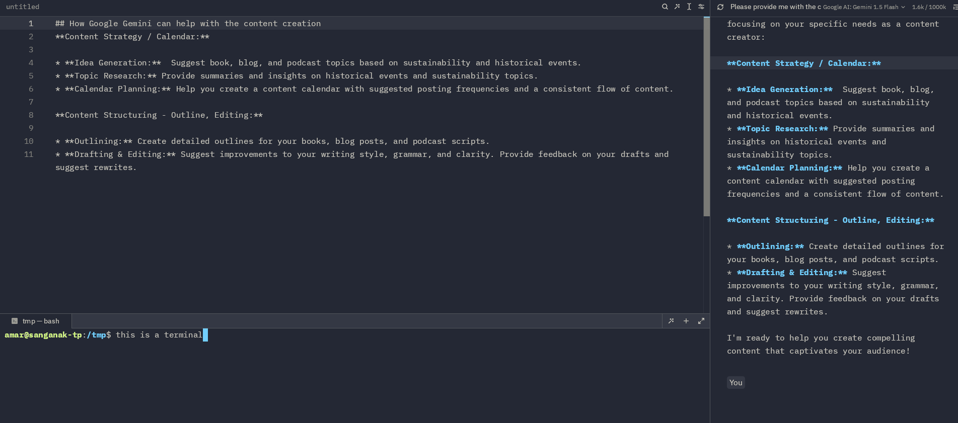 Zed soft-wrap and clean writing view