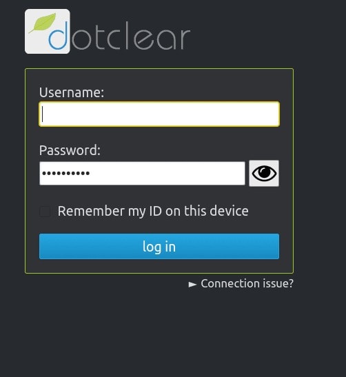 MyVestaCP Dotclear CMS admin
