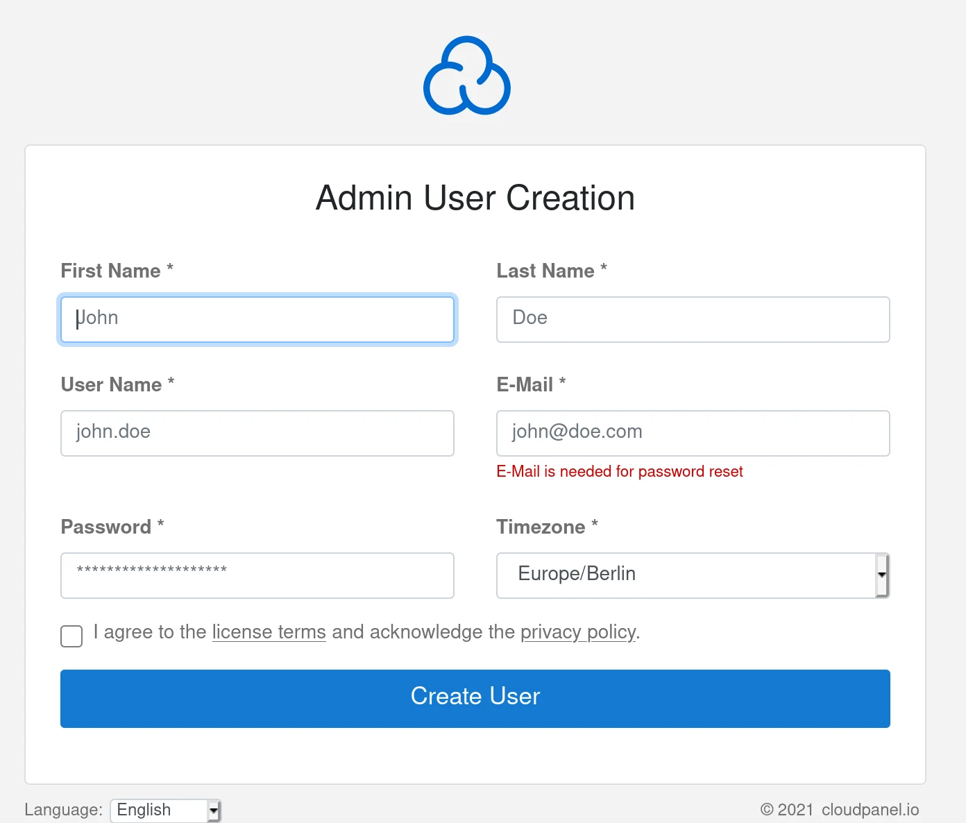 cloudpanel-admin-create