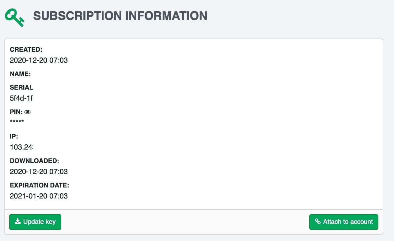 TinyCP Subscription Plans and pricing tiers