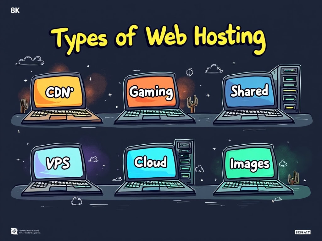 Consolidating webhosting of different types