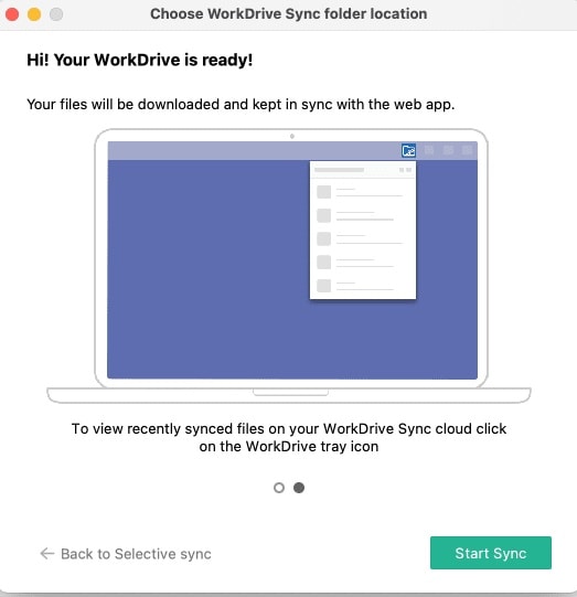 Zoho Drive for Mac